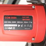 موتور پروفیل بر محک قطع کن محک ccm-355h