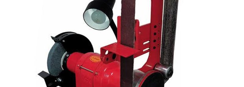 ماشین سنگ سنباده نواری 1200 میلیمتر چهار محور محک BDS-15120 SET