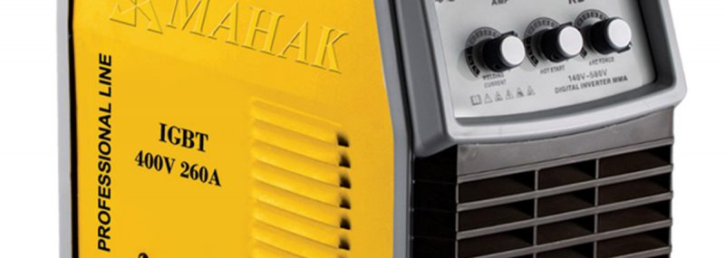 دستگاه جوش اینورتر 260 آمپر محک واتر پروف KD-400G