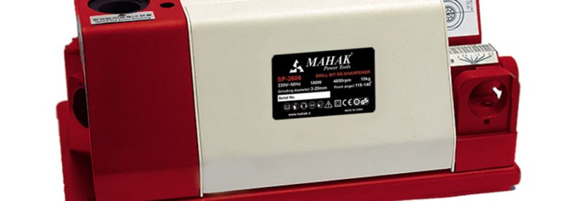 مته تیز کن صنعتی رومیزی 3 تا 20 میلیمتر محک SP-2606