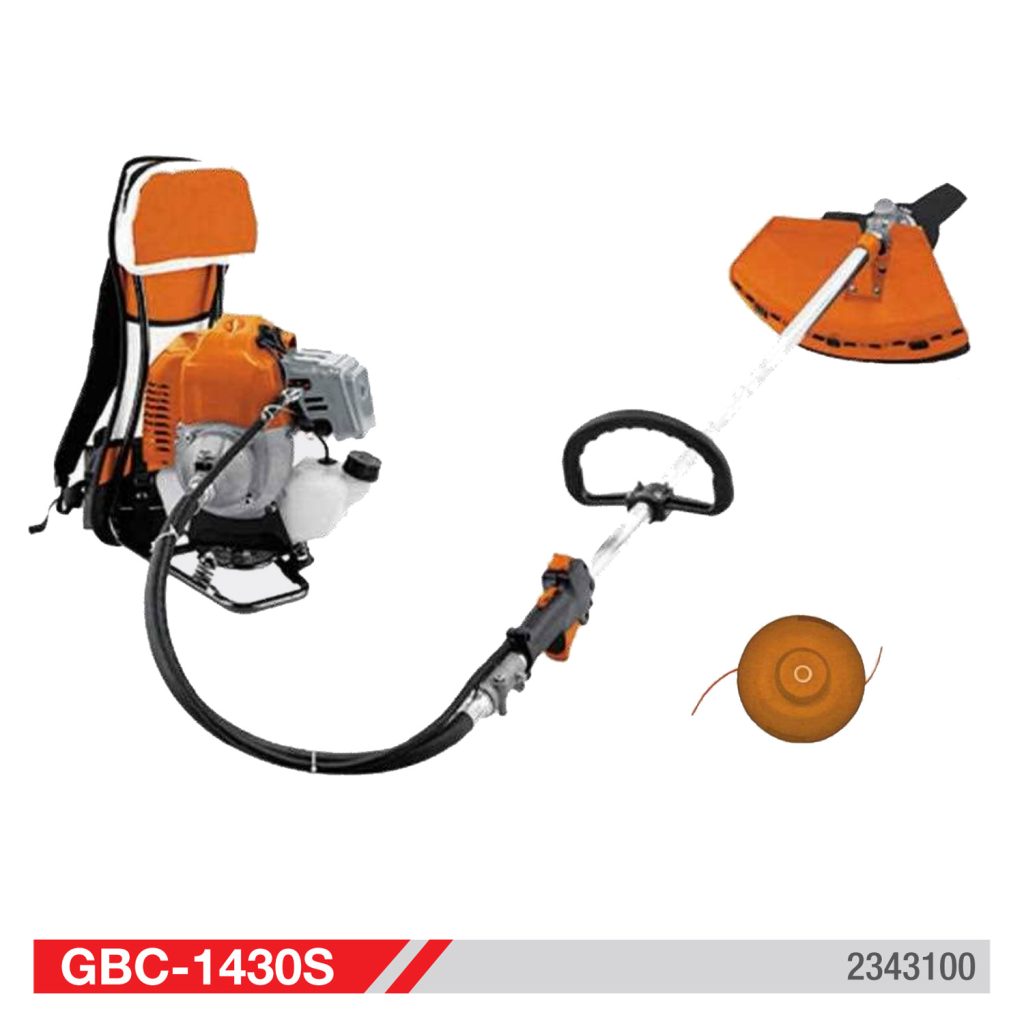 داس موتوری و علف زن بنزینی کوله پشتی تاپ گاردن GBC-1430S