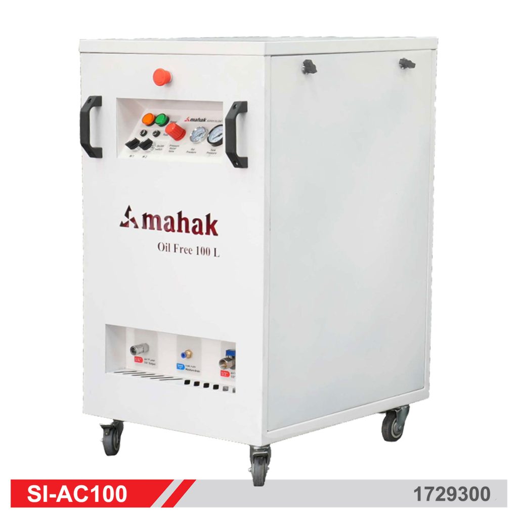 کمپرسور 100 لیتری سایلنت باکس دار محک SI-AC100