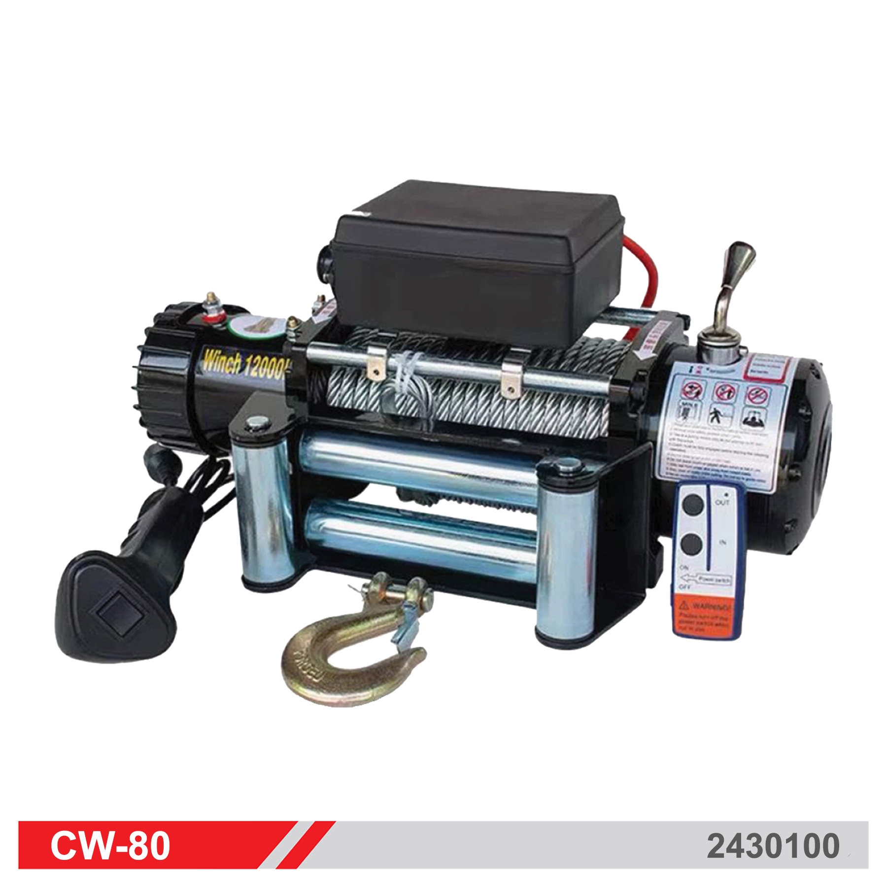 2430100 وینچ خودرویی 8000 محک CW-80